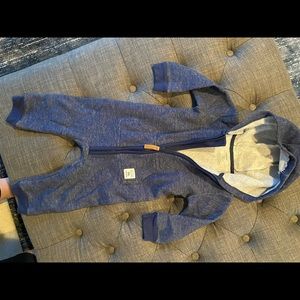 Carters Raccoon zip up bodysuit 12m